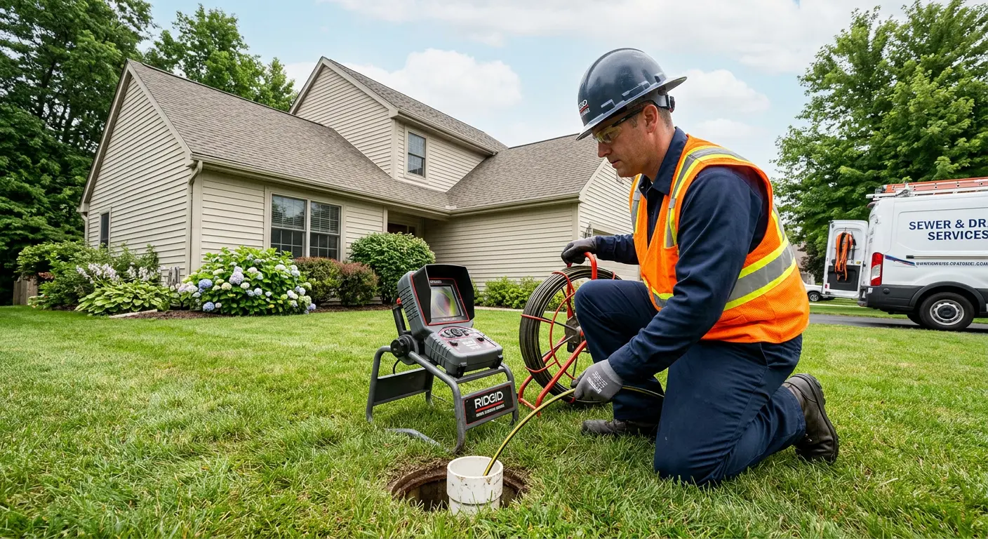 Sewer Line Cleaning in Crestwood, MO